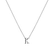 Náhrdelník s diamantom Flat Line K2