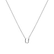 Náhrdelník s diamantom Flat Line U2