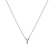 Náhrdelník s diamantom Flat Line Y2
