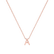 Náhrdelník s diamantom Round Line A2