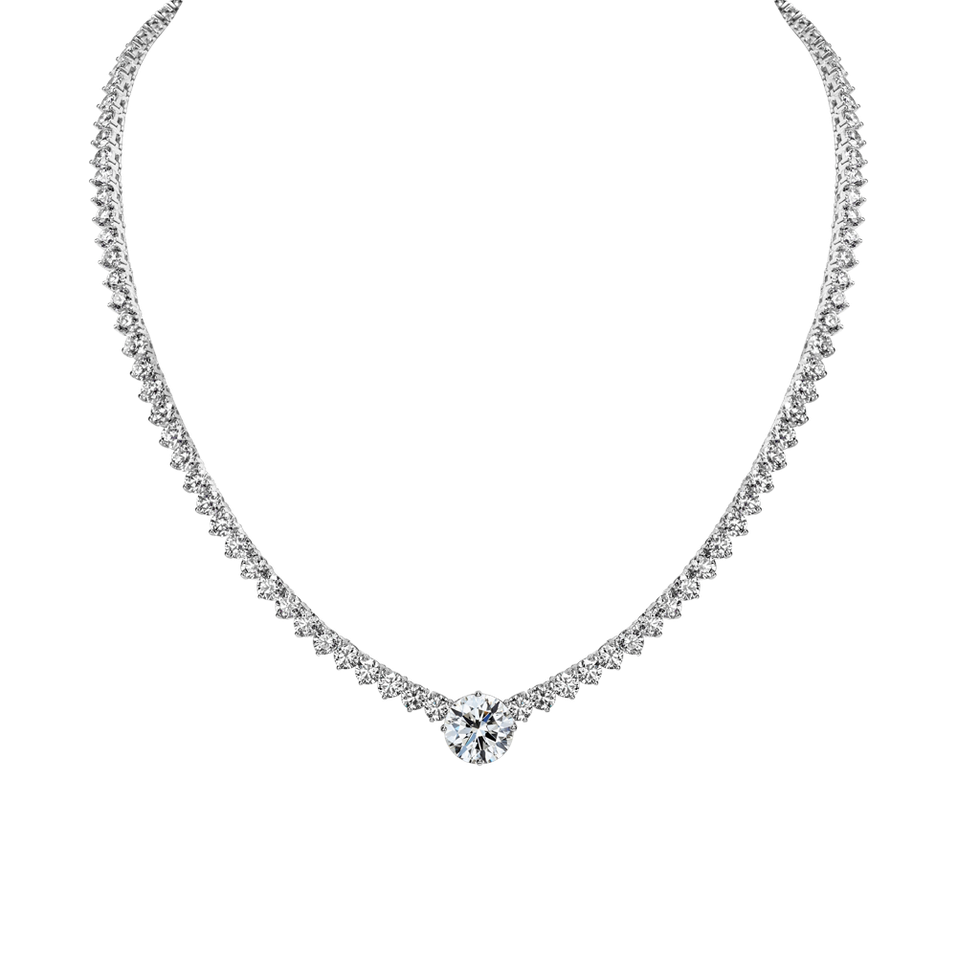 Náhrdelník s diamantmi Gremory