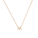 Náhrdelník s diamantom Round Line M2