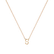Náhrdelník s diamantom Round Line S2