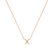 Náhrdelník s diamantom Round Line X2