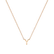Náhrdelník s diamantom Round Line Y2