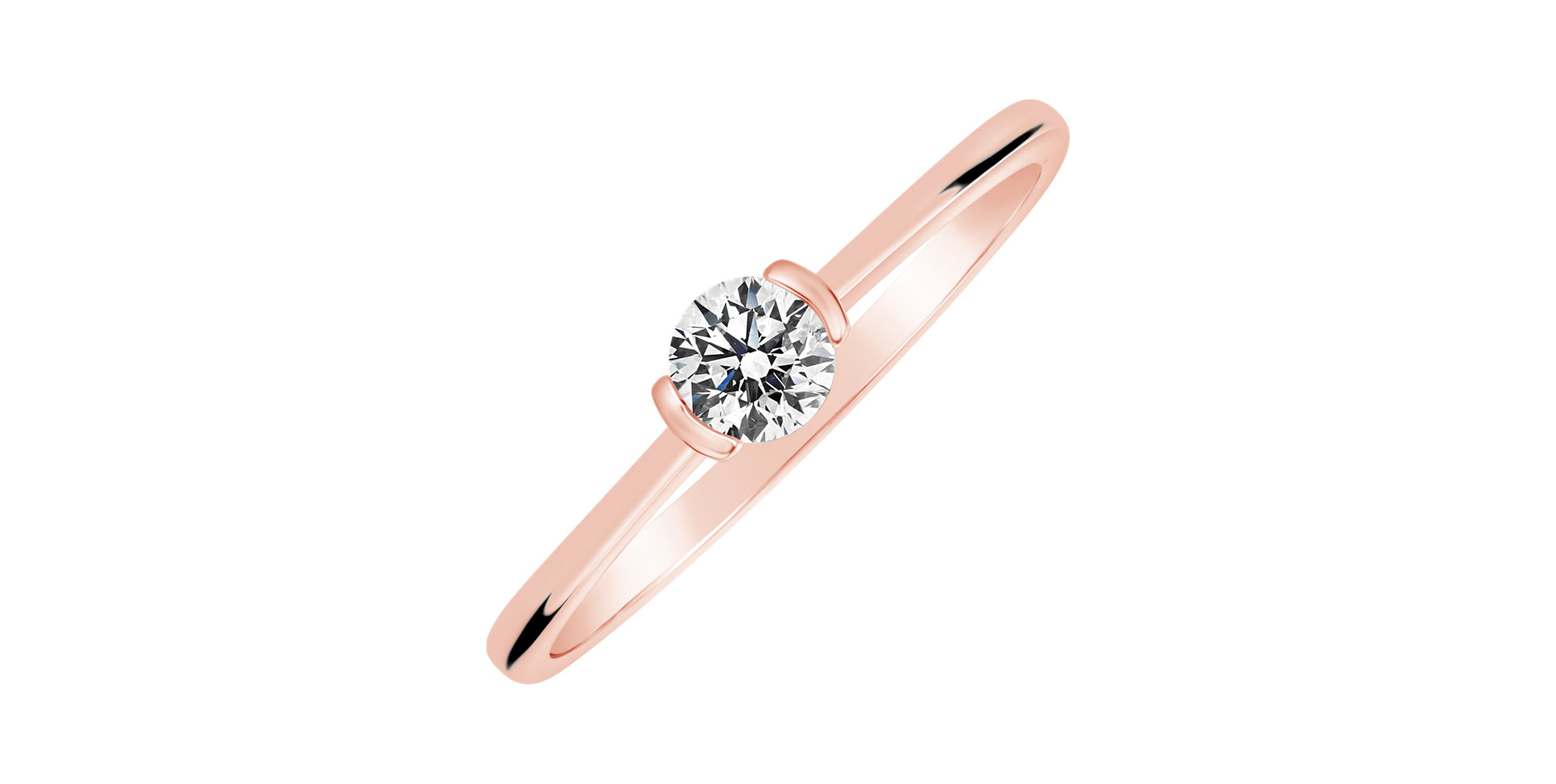 Prsteň s diamantom Darling Vesper