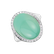 Prsteň s chalcedonom a diamantmi Gem Sparkle2