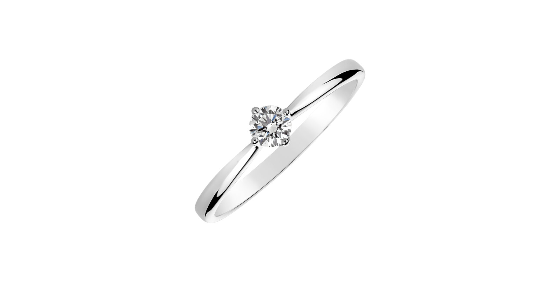 Prsteň s diamantom Love Glow