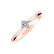 Prsteň s diamantom Love Glow2