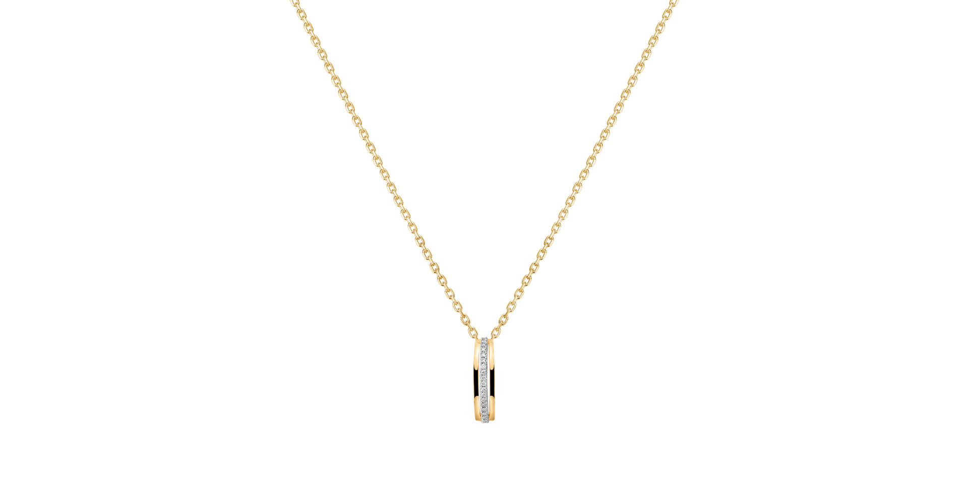 Prívesok s diamantmi Elegant Line