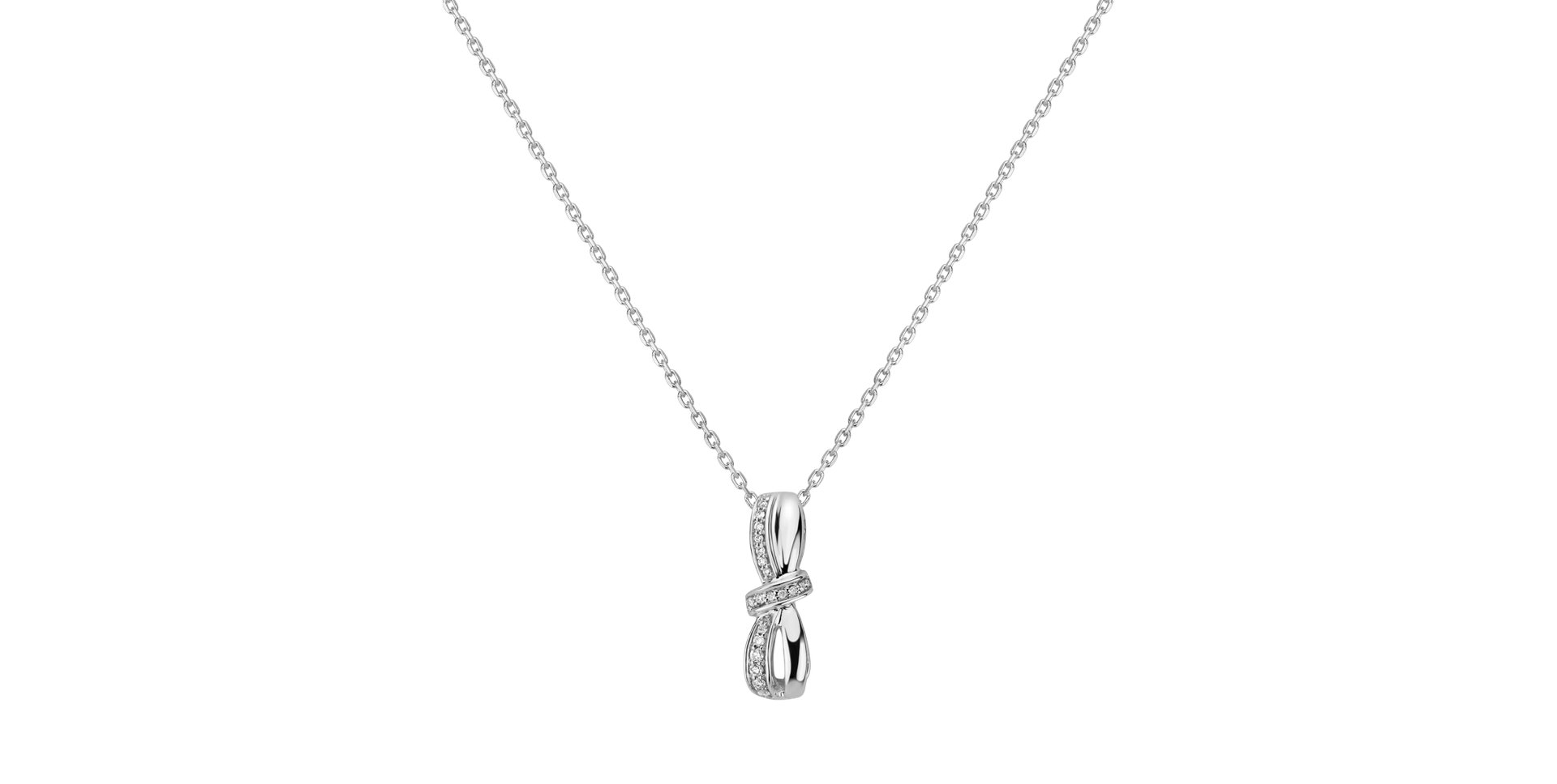 Prívesok s diamantmi Essential Ribbon