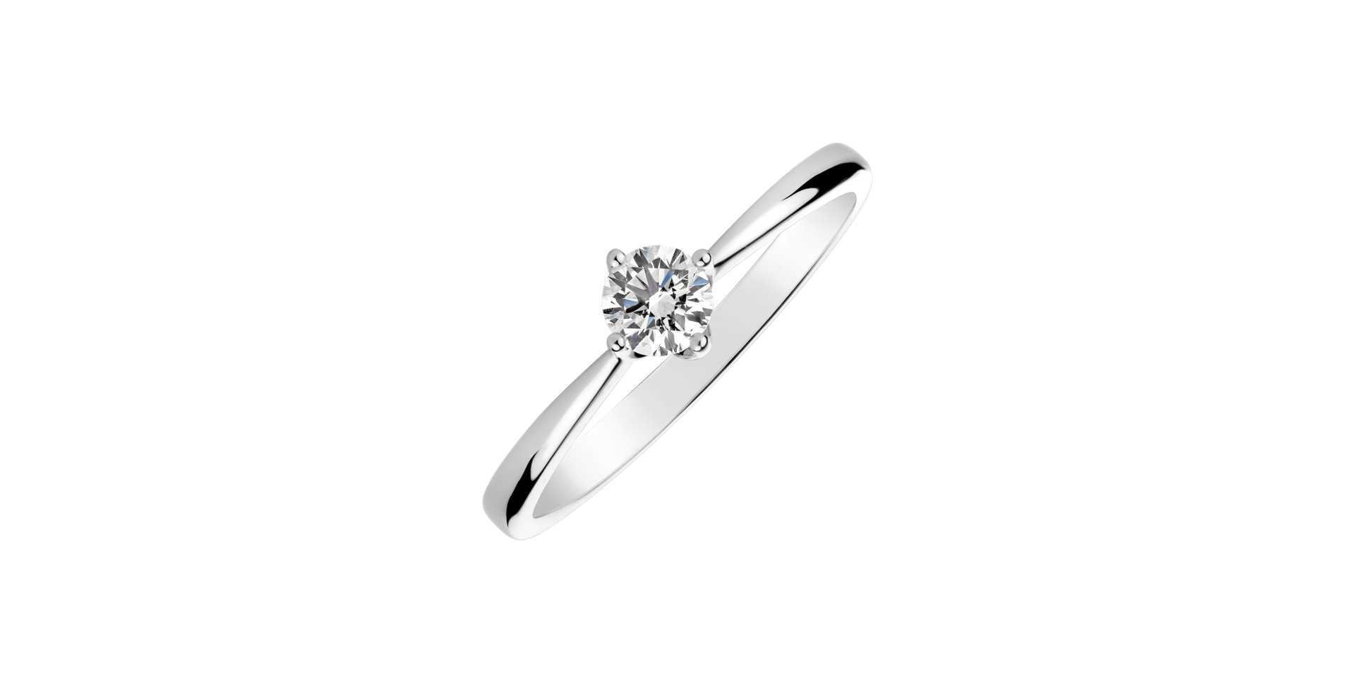 Prsteň s diamantom Love Glow