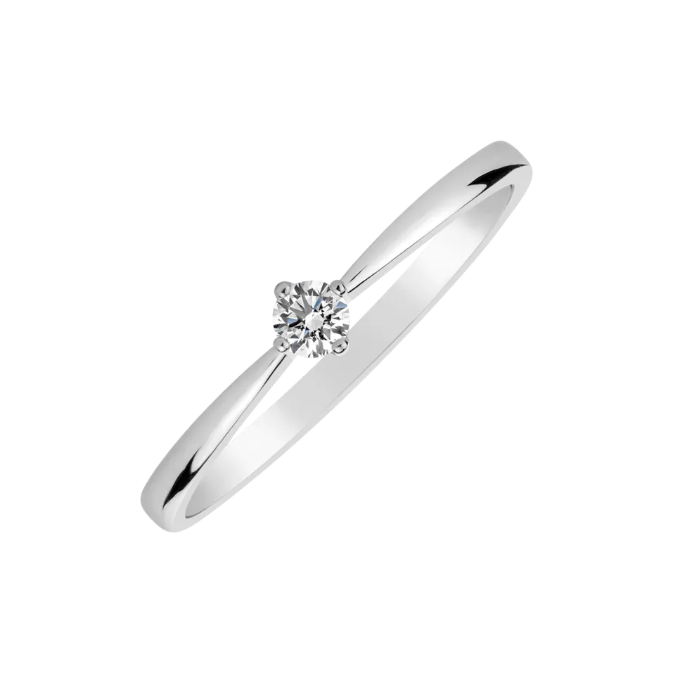 Prsteň s diamantom Love Glow