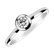 Prsteň s diamantom Classy Dot2