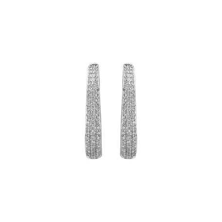 Náušnice s diamantmi Eden Diamonds