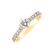 Prsteň s diamantmi Sparkling Love2