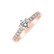 Prsteň s diamantmi Sparkling Love2