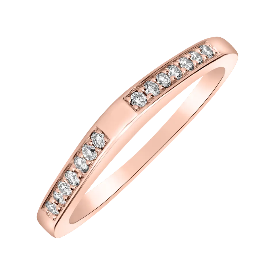 Prsten s diamanty Triangulum