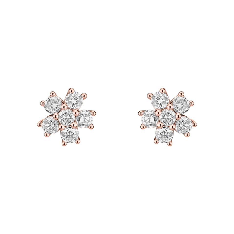 Náušnice s diamantmi Sparkless