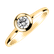 Prsteň s diamantom Classy Dot2