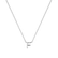 Náhrdelník s diamantom Round Line F2