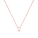 Náhrdelník s diamantom Round Line S2