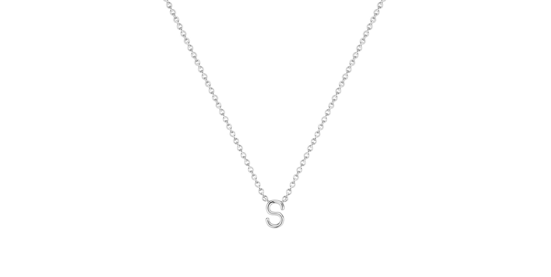 Náhrdelník s diamantom Round Line S