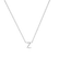 Náhrdelník s diamantom Round Line Z2