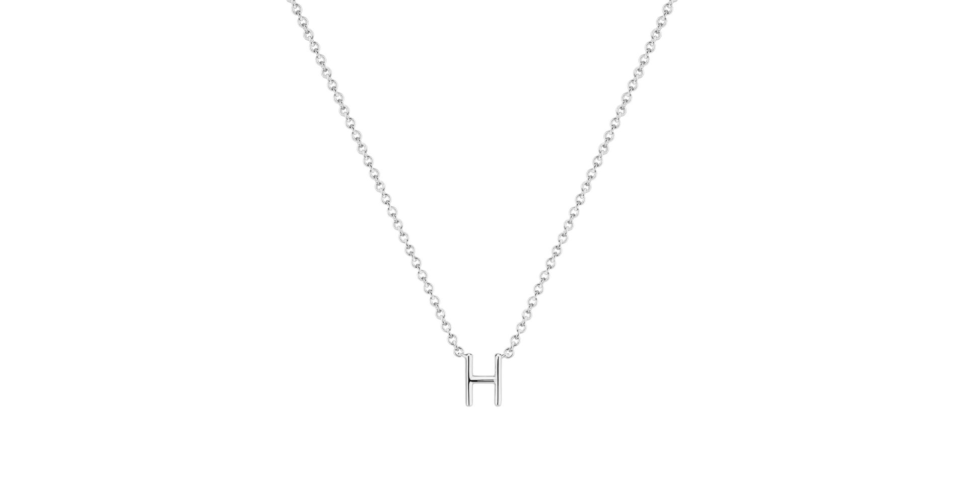 Náhrdelník s diamantom Round Line H
