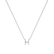 Náhrdelník s diamantom Round Line H2