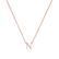 Náhrdelník s diamantom Round Line N2