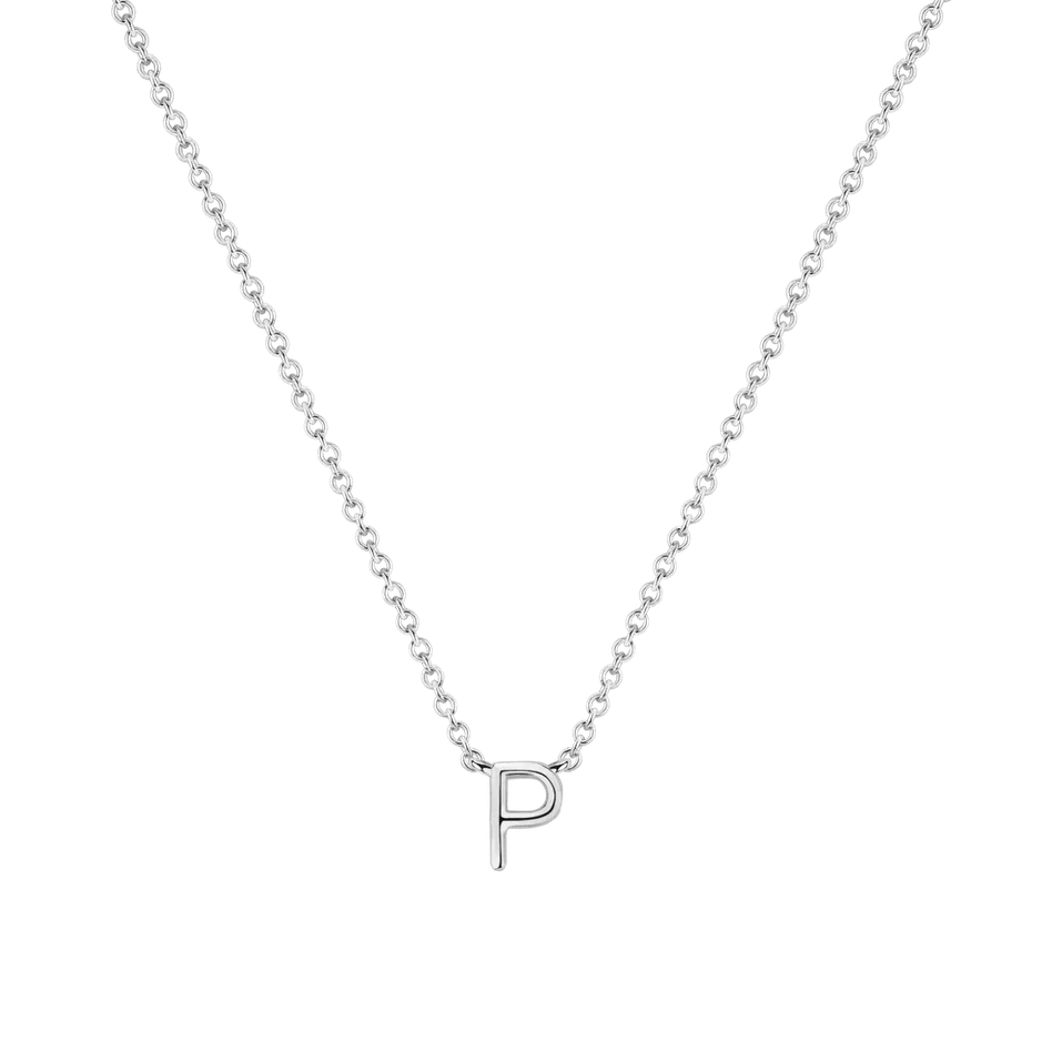 Náhrdelník s diamantom Round Line P