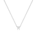 Náhrdelník s diamantom Round Line R2