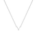 Náhrdelník s diamantom Round Line V2