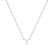 Náhrdelník s diamantom Round Line Y2