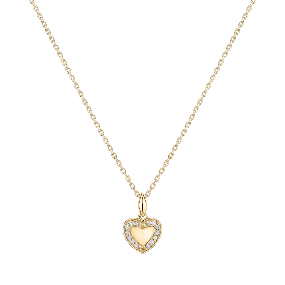 Přívěsok s diamantmi Diamond Lover