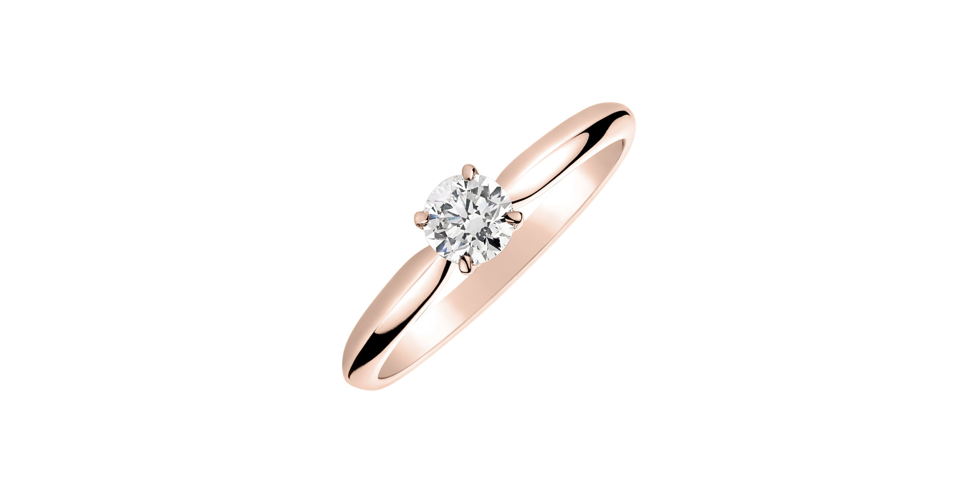 Prsteň s diamantom One Love