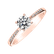 Prsteň s diamantmi Pure Love2