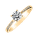 Prsteň s diamantmi Pure Love2