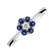 Prsteň s diamantom a zafírmi Shiny Constellation2