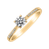 Prsteň s diamantmi Pure Love2