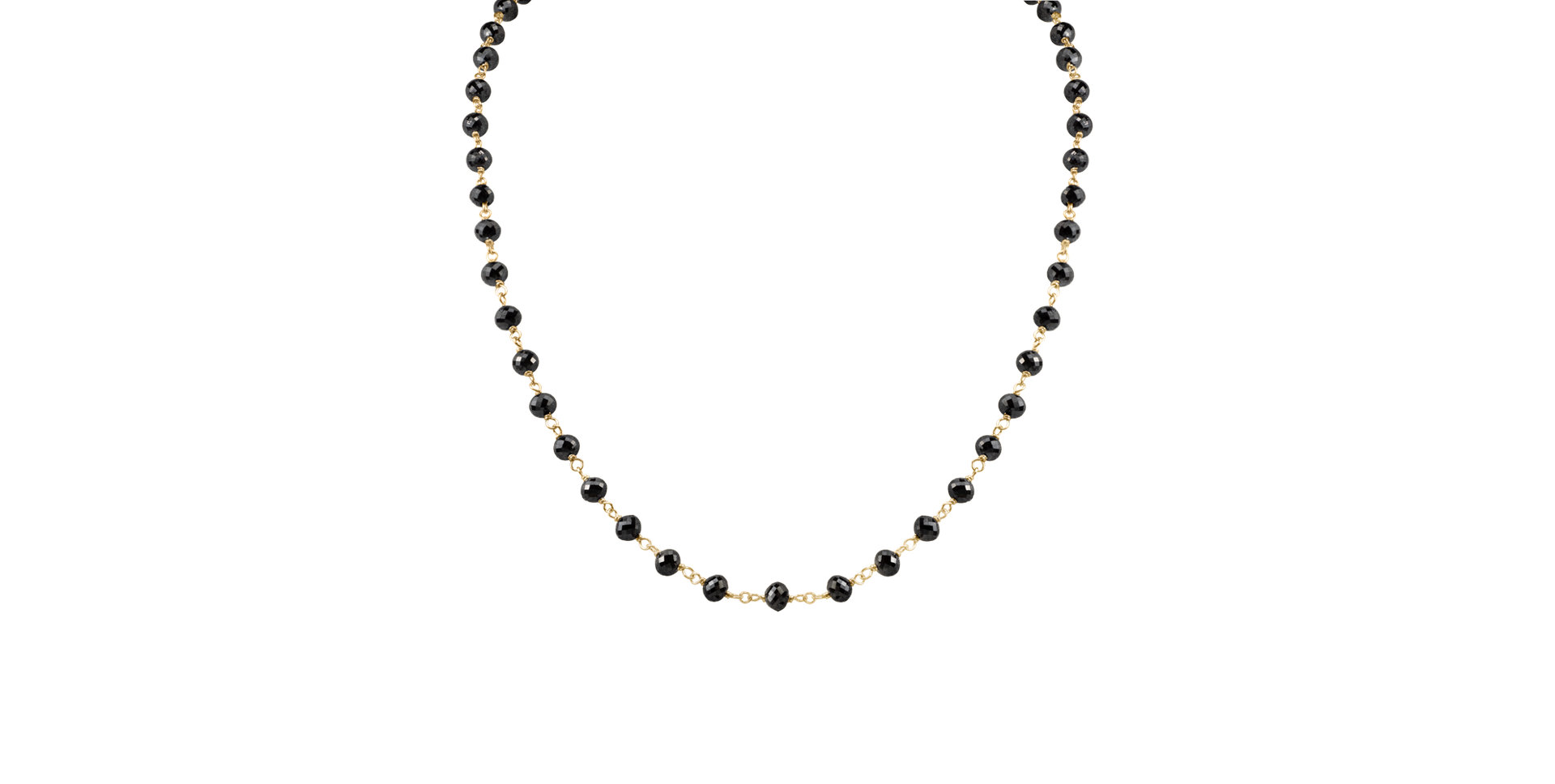 Náhrdelník s diamantmi Dark Melody