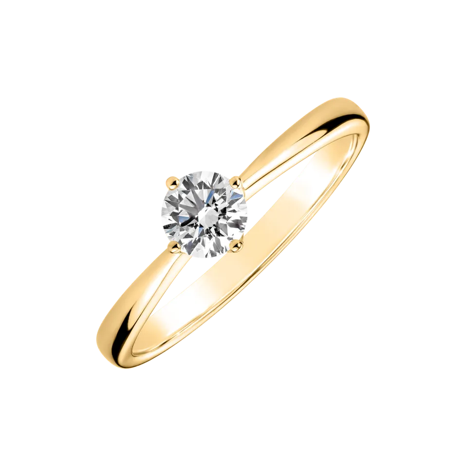 Prsteň s diamantom Love Glow