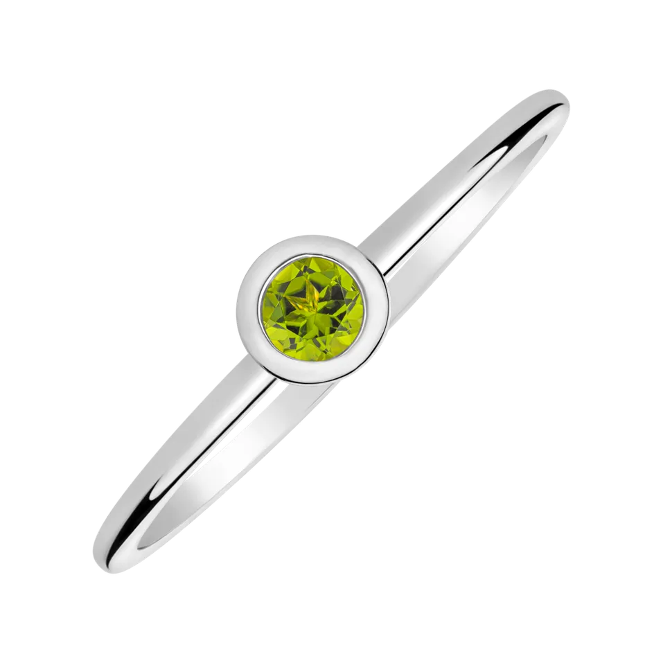 Prsteň s peridotom Bonbon