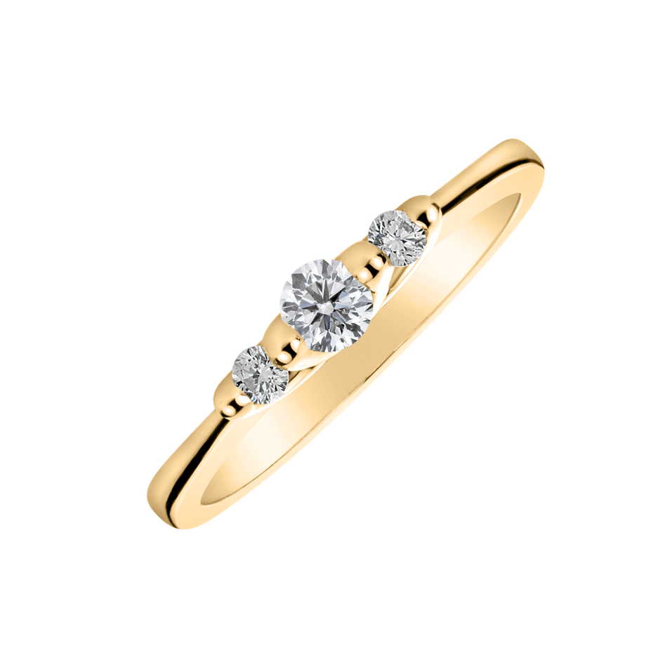 Prsteň s diamantmi Forever Tender