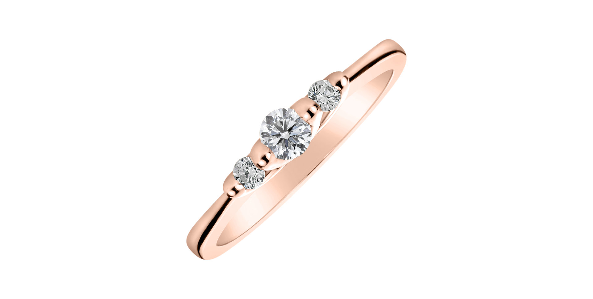 Prsteň s diamantmi Forever Tender