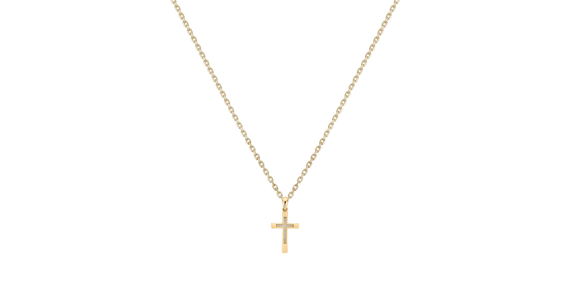 Prívesok s diamantmi Cross