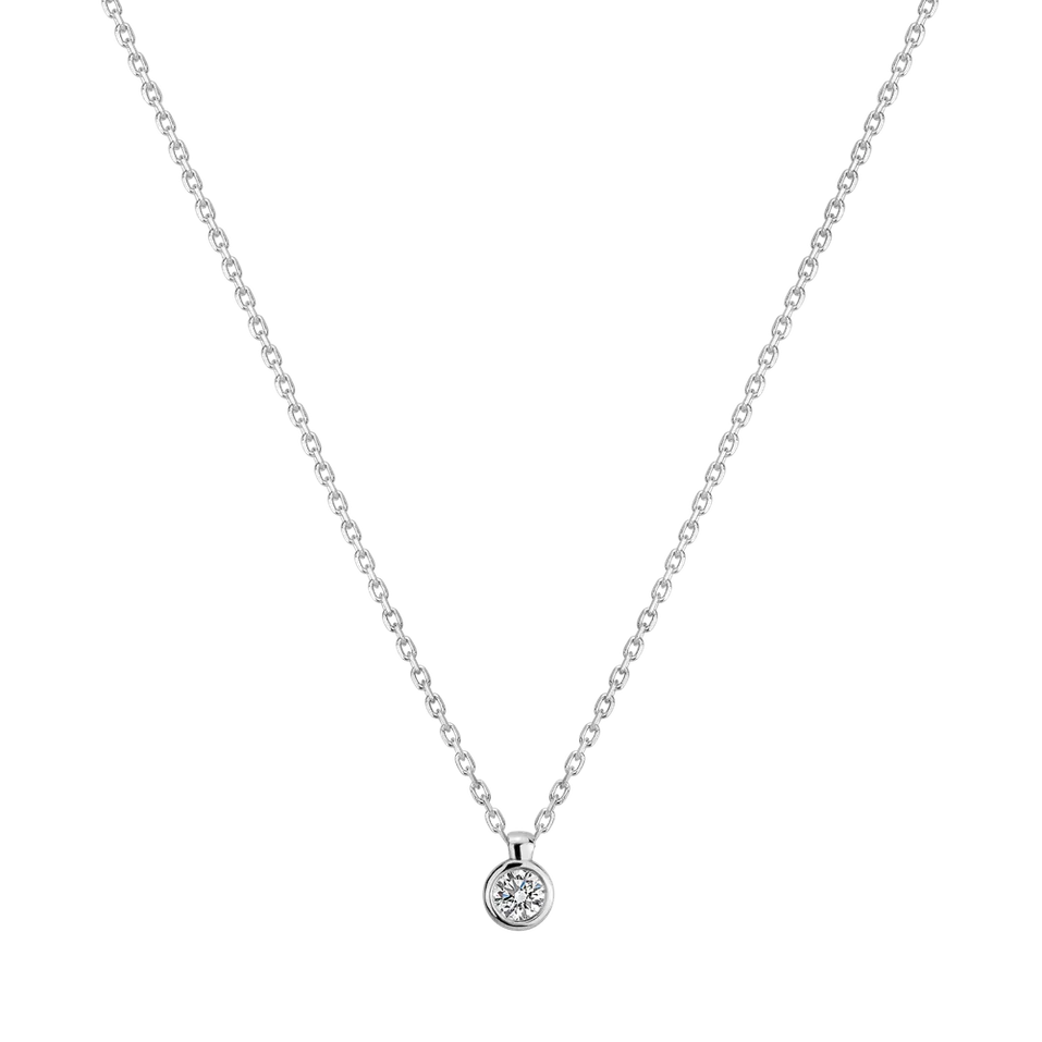 Náhrdelník s diamantom Eye Sparkle