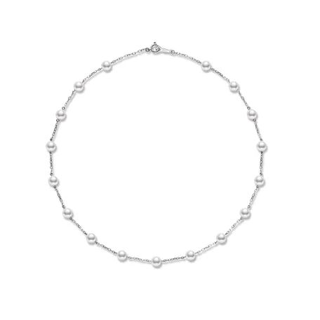 Náhrdelník s bielymi morskými perlami Pearl Necklace