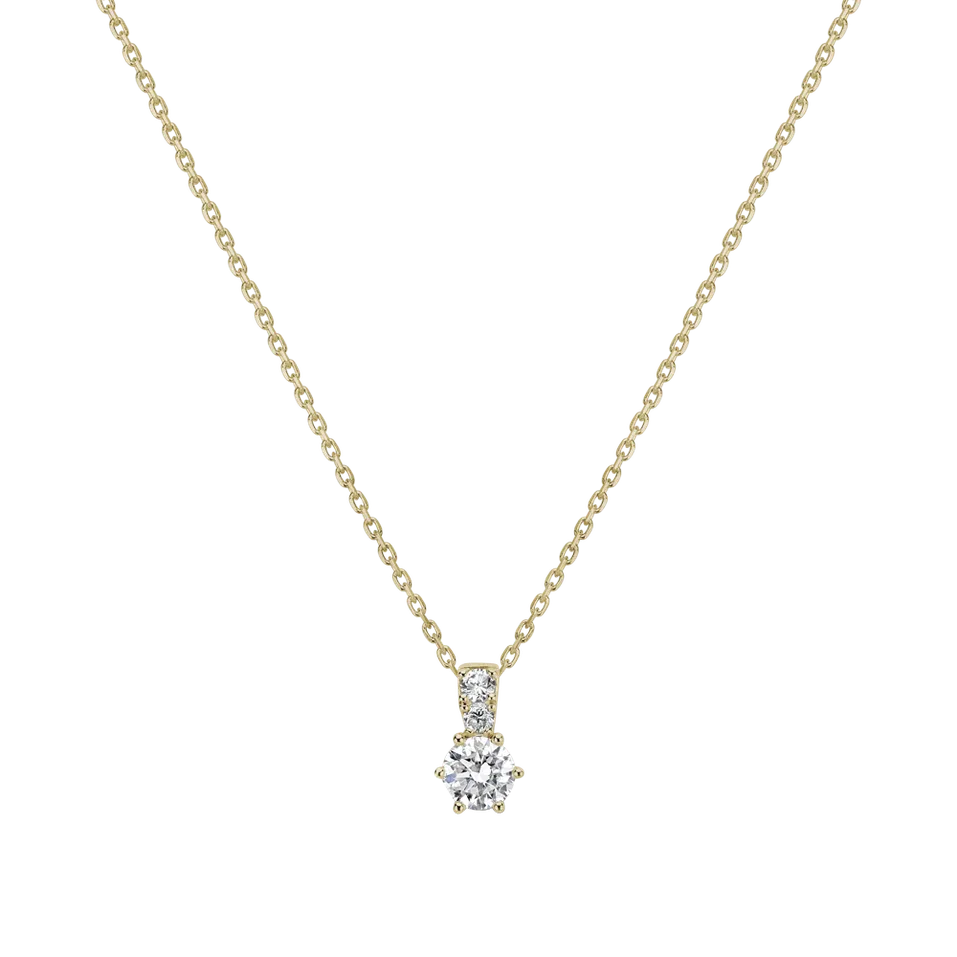 Přívěsok s diamantmi Essential Glow